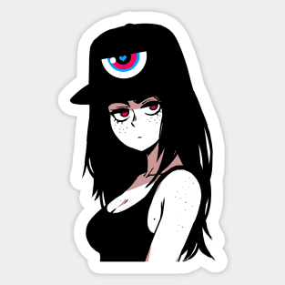 Eye Hat Sticker